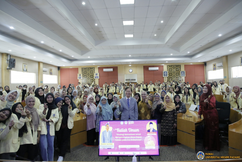 Advisor To Presiden To Universitas Nasional Korea Selatan Berikan Kuliah Umum Kepada Mahasiswa UNP