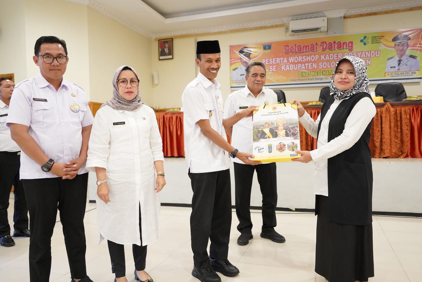 Dinas Kesehatan Solok Selatan Gelar Workshop 150 Kader Posyandu