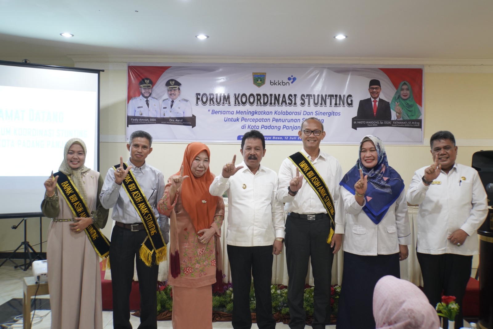 Pemerintah Kota Apresiasi Basunting yang Rutin Beri Bantuan Anak Stunting di Padang Panjang