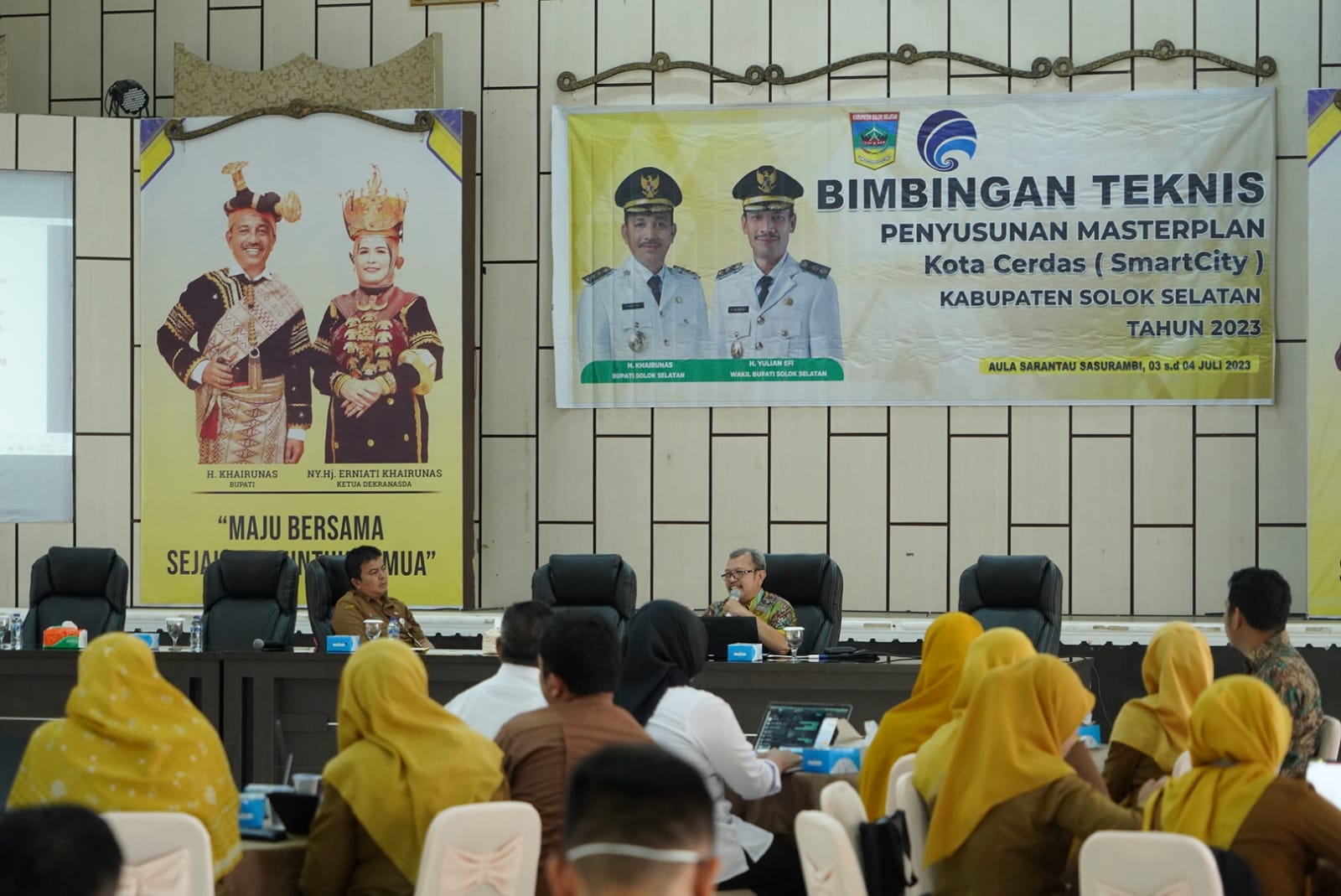 Pemkab Solok Selatan Rumuskan Master Plan Smart City