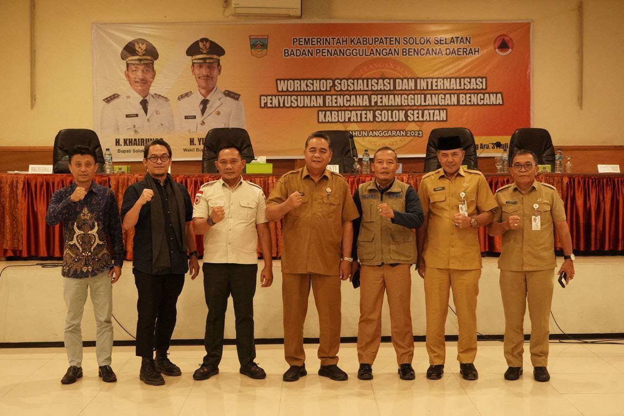 Pemerintah Kabupaten Solok Selatan Susun Rencana Penanggulangan Bencana