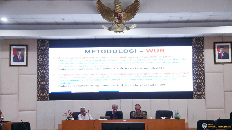 Prof. Dr. Wawan Gunawan Bahas Grand Design Program WCU di UNP