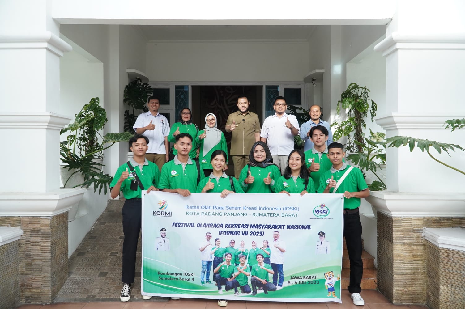 Wako Padang Panjang Fadly AmranHarapkan IOSKI Menjadi yang Terbaik di Fornas VII