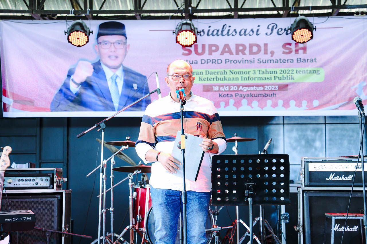 DPRD Sumbar Terbaik Dalam Keterbukaan Informasi Publik