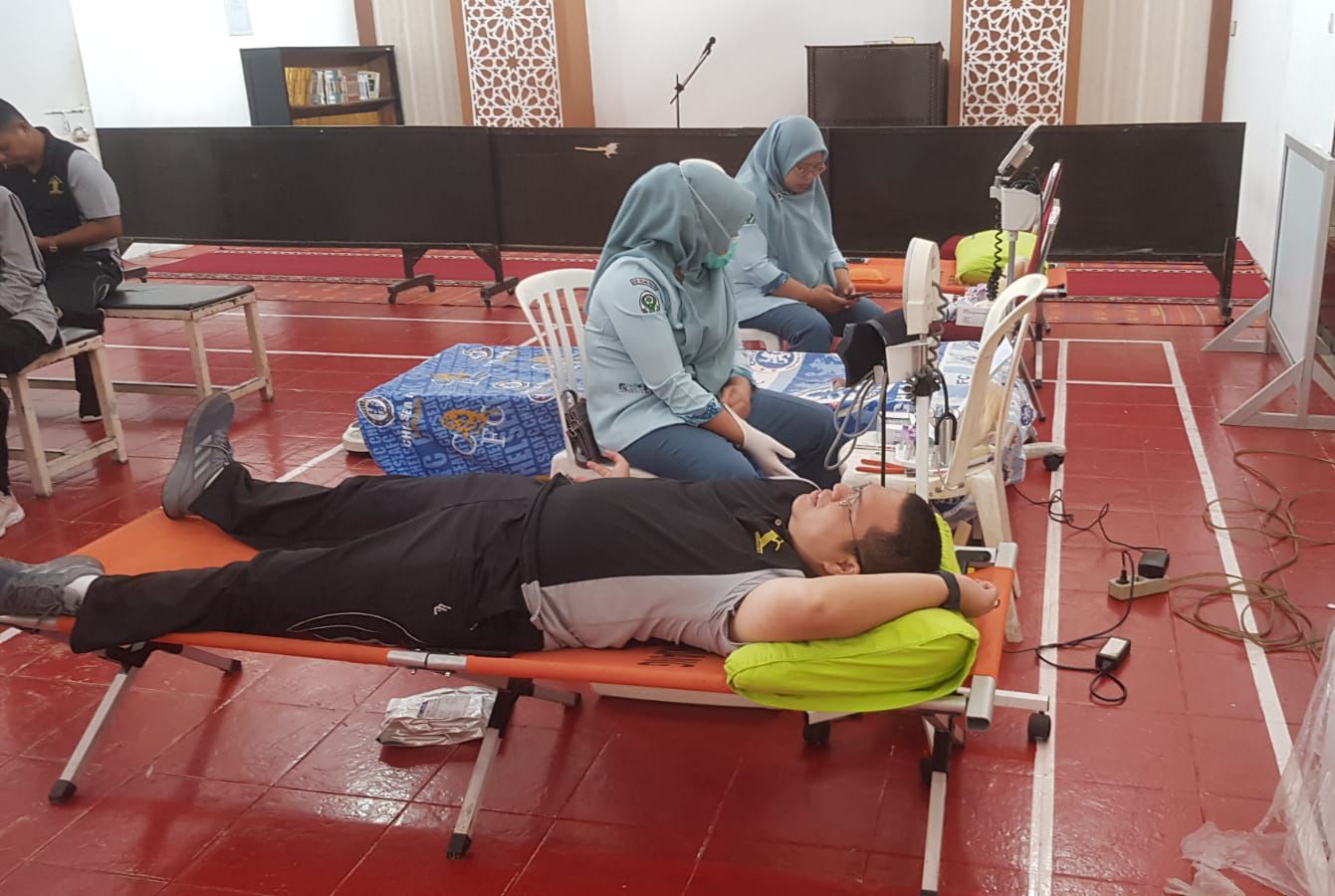 Hari Ulang Tahun Kemenkumham ke-78, Petugas Rupajang Laksanakan Donor Darah