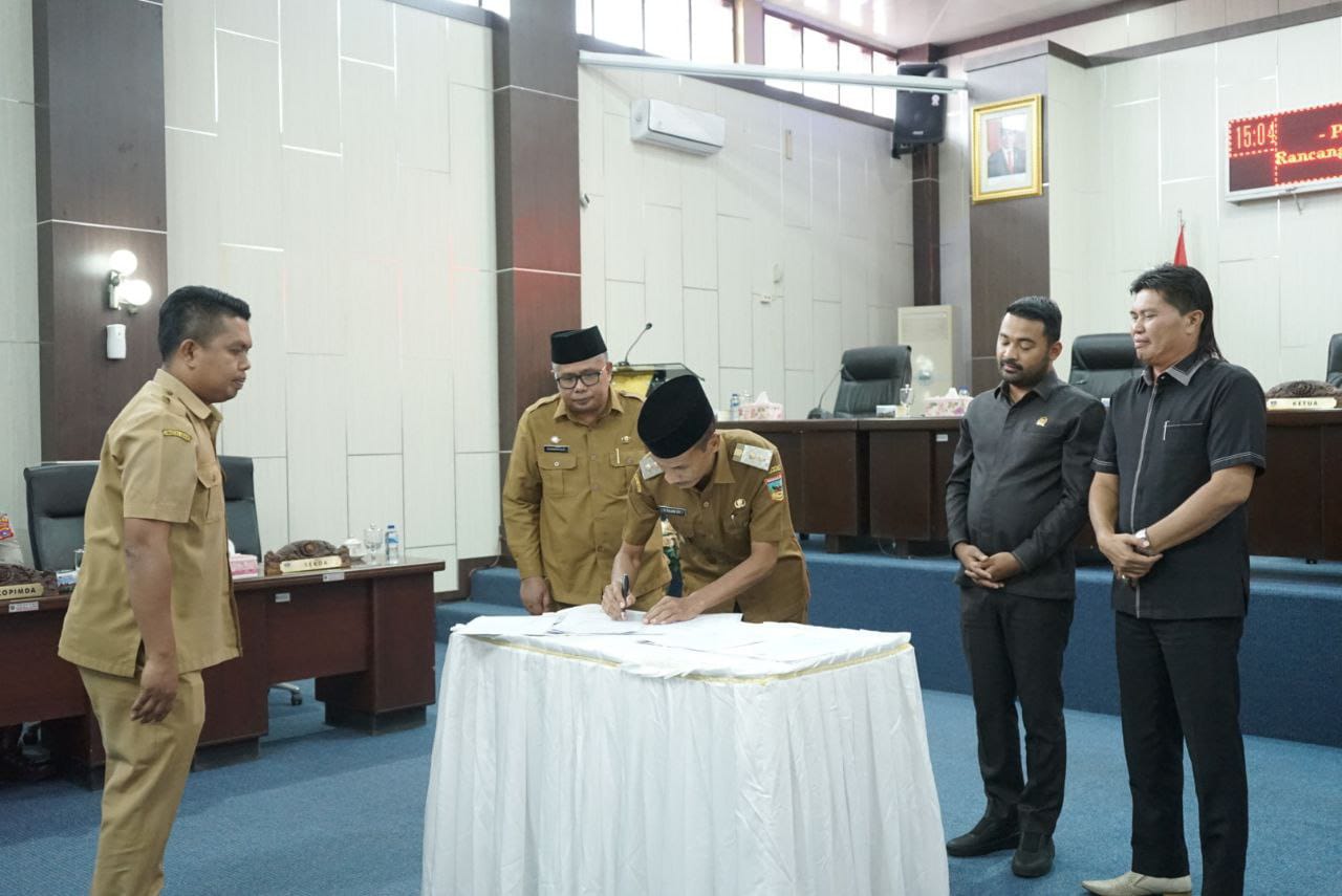 Pemkab dan DPRD Sepakati KUA-PPAS Solok Selatan 2024
