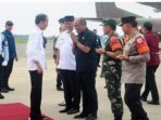 Ketua DPRD Sumbar Supardi Sambut Kedatangan Presiden Joko Widodo