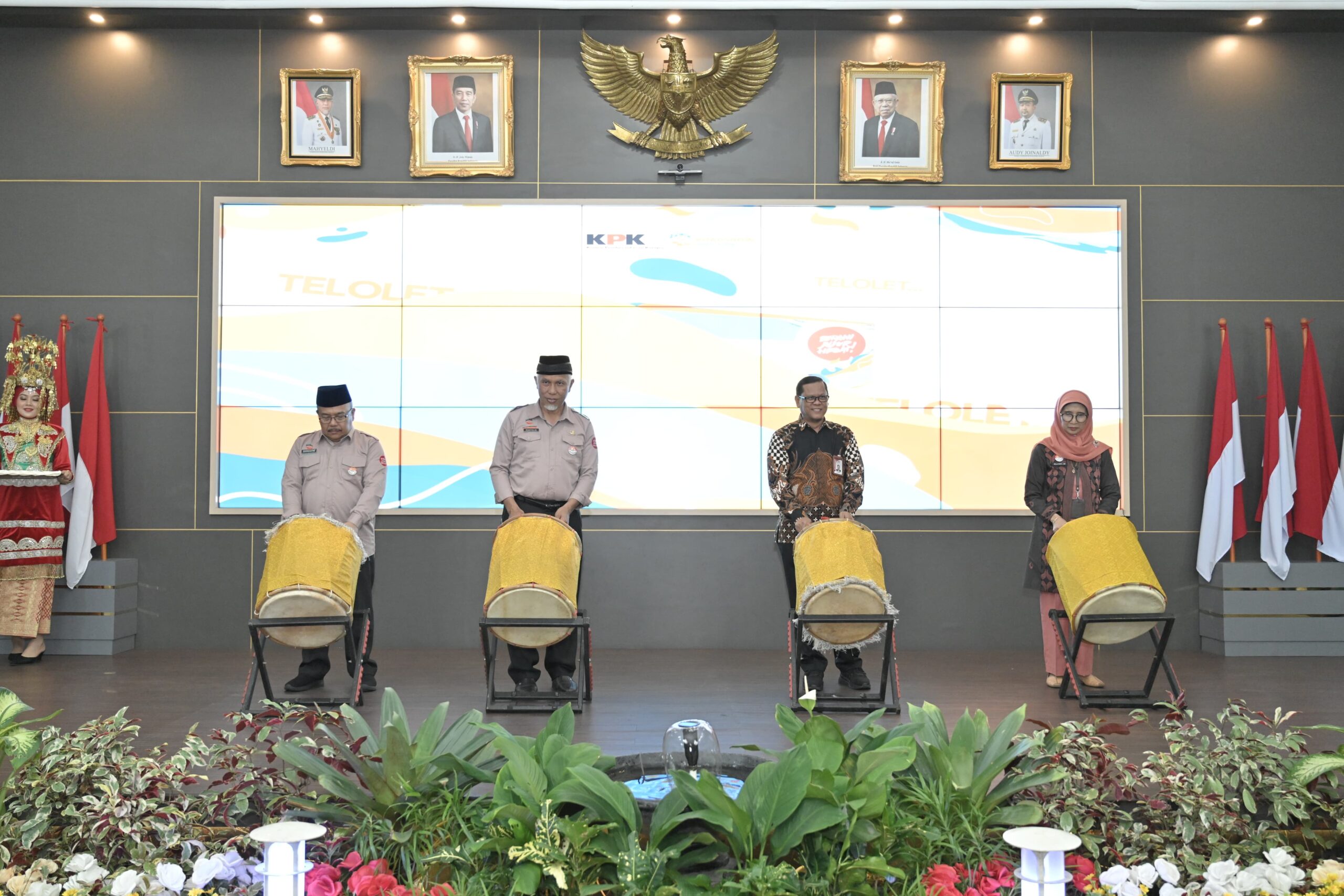 Roadshow KPK di Sumbar, Gubernur Mahyeldi Ansharullah Paparkan Sembilan Nilai Integritas untuk Hindari Perilaku Korupsi
