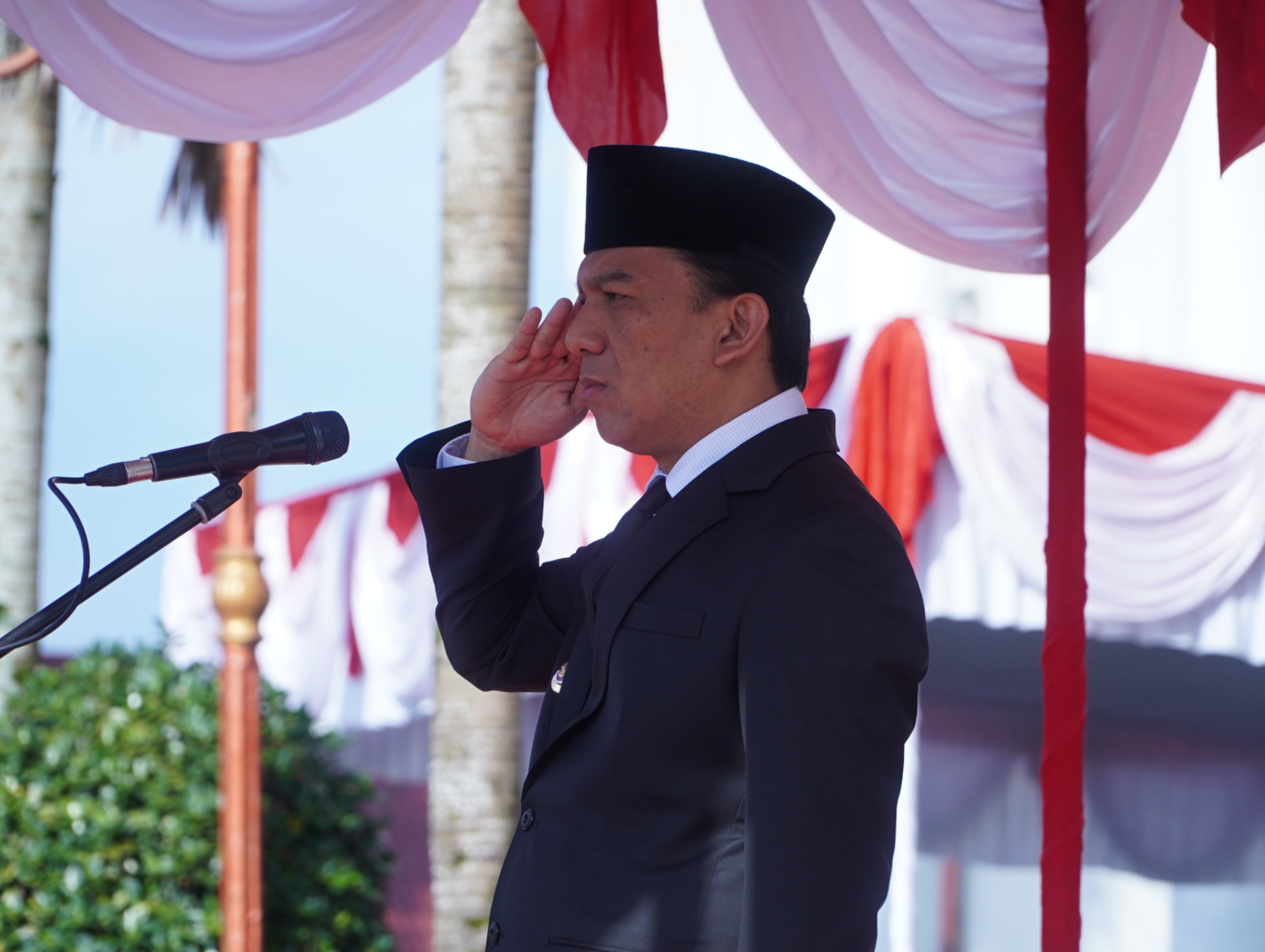 Pj Wako Sonny Budaya Putra Pimpin Upacara Hari Pahlawan