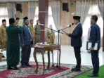 Bupati Solok Selatan Khairunas Lantik Kadis Nakertrans Bupati Solok Selatan Khairunas Lantik Kadis Nakertrans