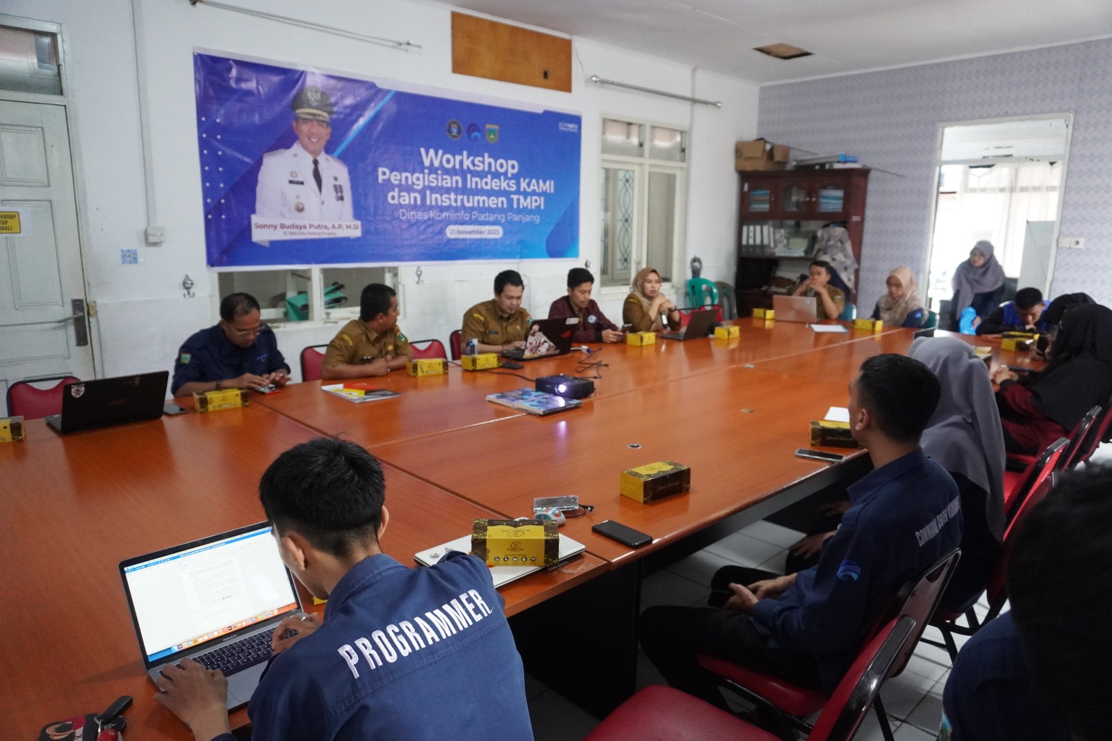 Kominfo Padang Panjang Gelar Workshop Pengisian IKAMI dan Instrumen TMPI Optimalkan Keamanan Informasi