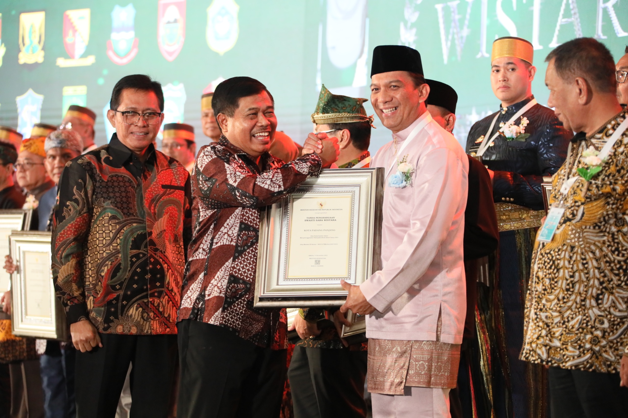 Padang Panjang Raih Swasti Saba Wistara Tujuh Kali, Satu-satunya di Sumatera.