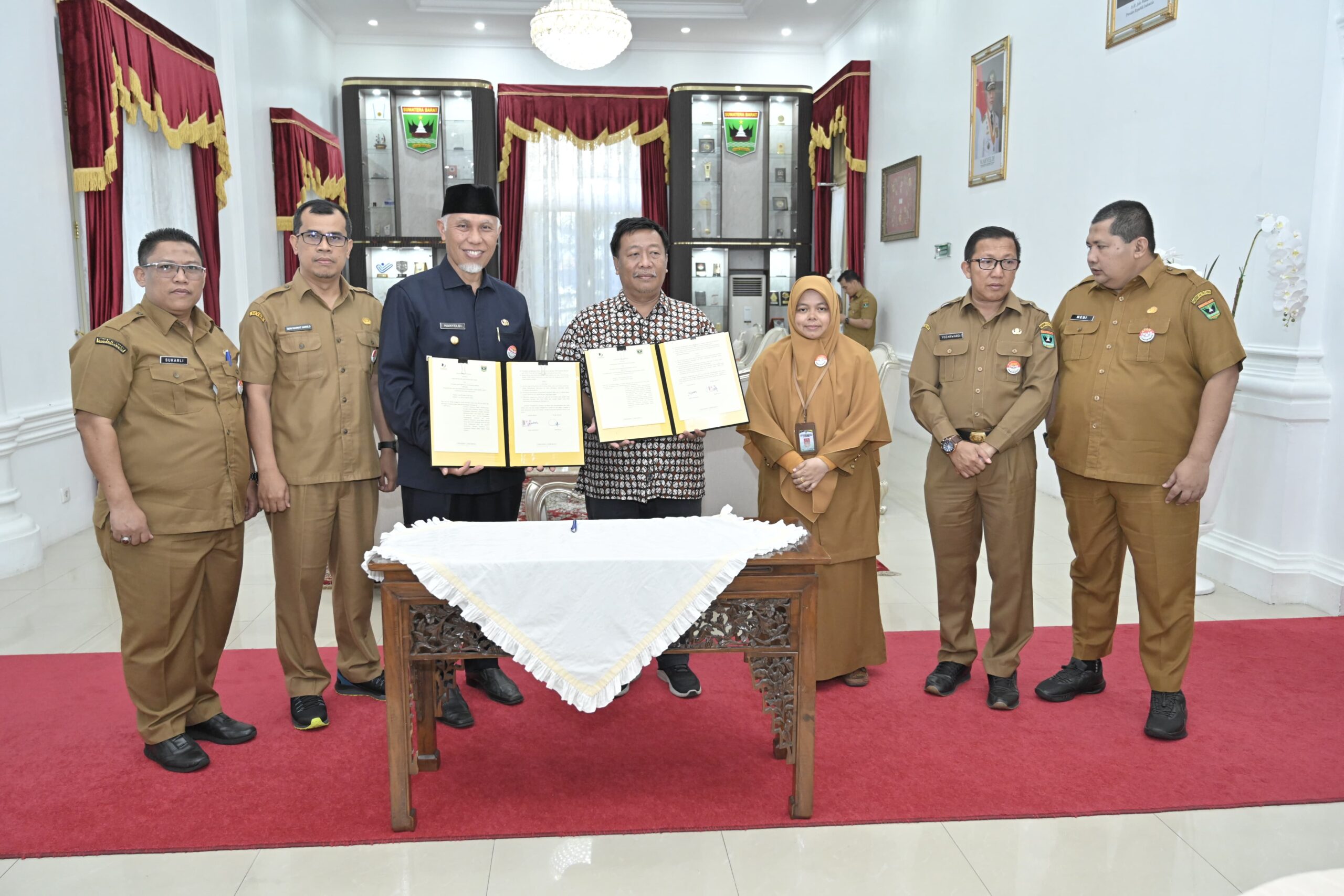 Pemprov Sumbar dan FIELD Jalin Kerja Sama, Gubernur Mahyeldi Ansharullah Tegaskan Pentingnya Pertanian Ramah Lingkungan