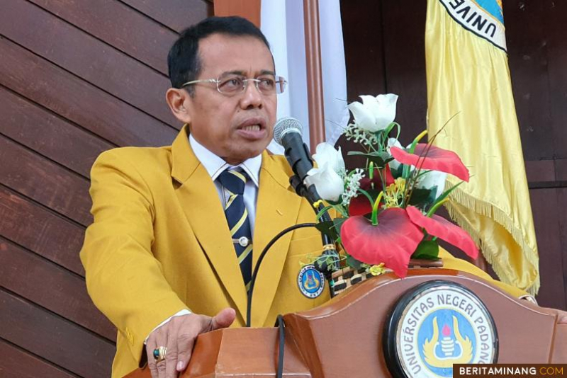 Rektor Prof. Ganefri: 9 Guru Besar Dikukuhkan Besok, Profesor UNP Lebih dari 100