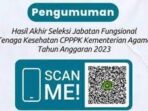 Pengumuman CPPPK tahun 2023
