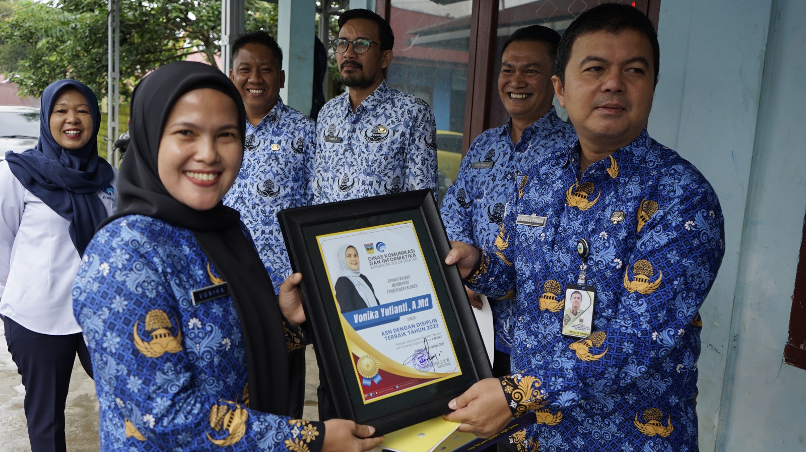 Hebat, Sosok ASN Teladan Wahyuno Tidak Pernah Terlambat Satu Menitpun Selama Tahun 2023.