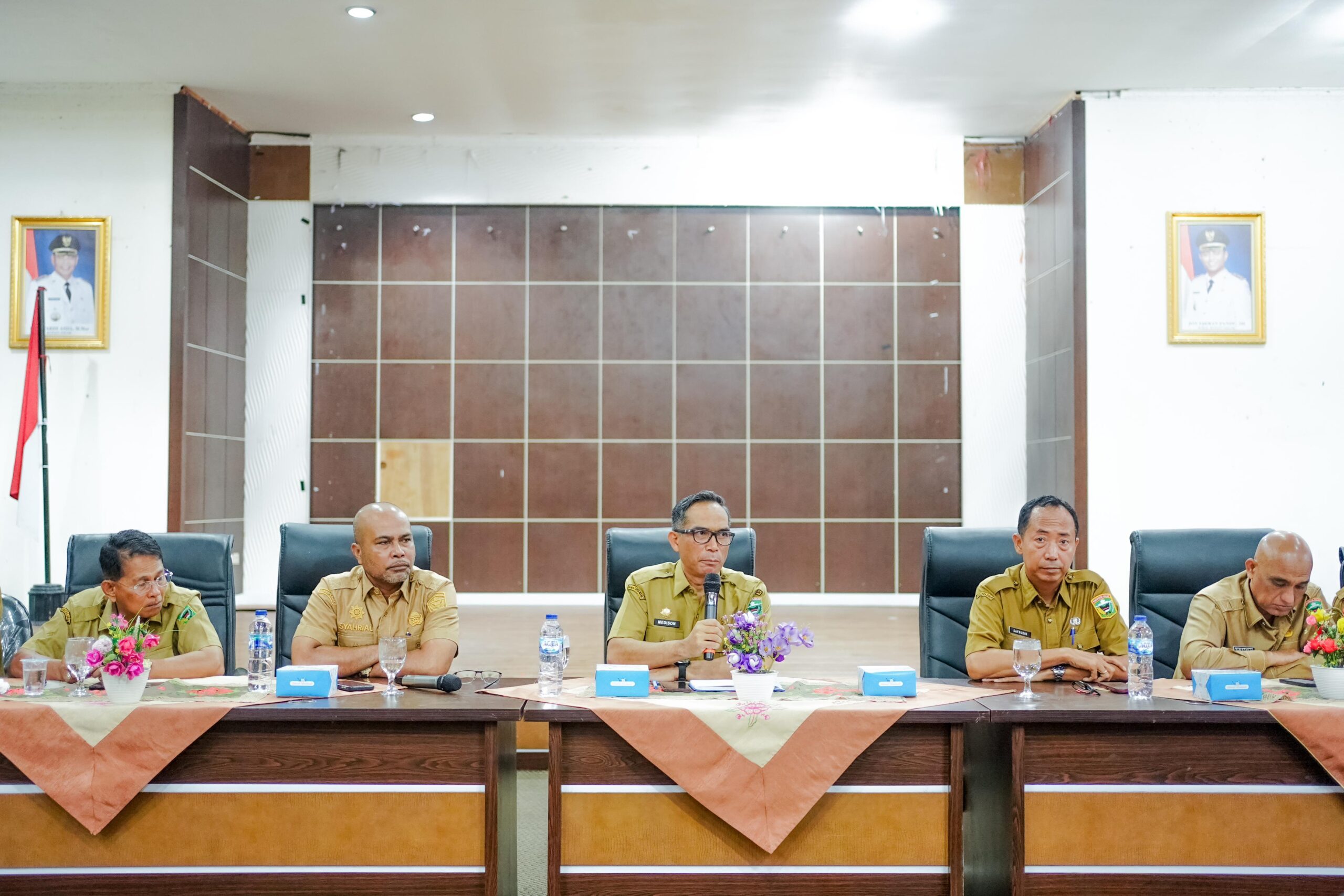 Sekda Pemkab Solok Medison Rakor Lintas Sektoral