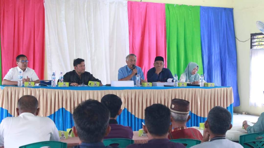 Pansus DPRD Dharmasraya Lakukan Pertemuan Terkait Penghapusan PBB Kadaluarsa
