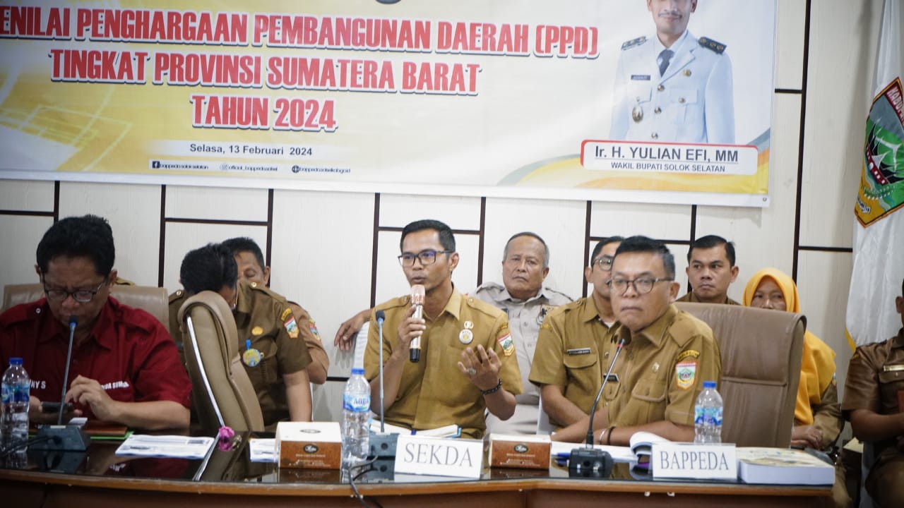 Solok Selatan Laksanakan Penilaian Penghargaan Pembangunan Daerah Tahap II