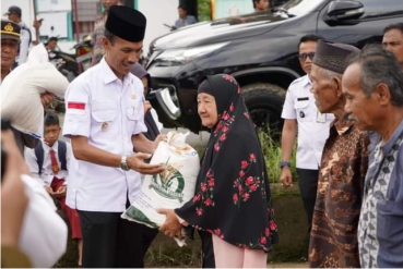 Warga Tandai Mengakui Bantuan Pangan Ringankan Beban Hidupnya