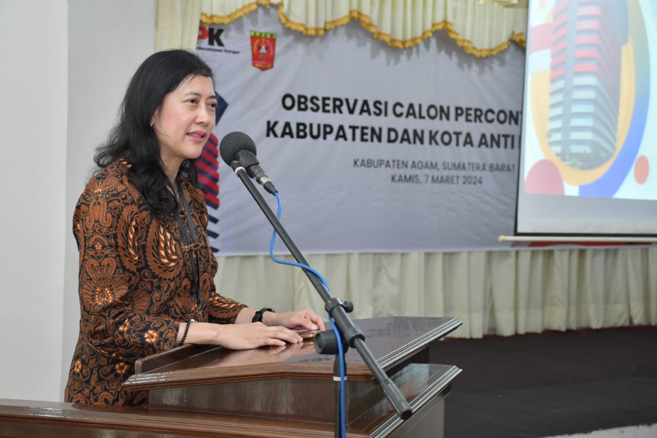 Agam Masuk Observasi Kabupaten Anti Korupsi dari KPK