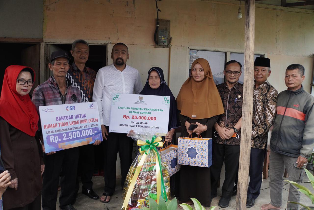 Diserahkan Wagub Audy, Warga Ngalau Terima Bantuan RTLH Rp27,5 Juta