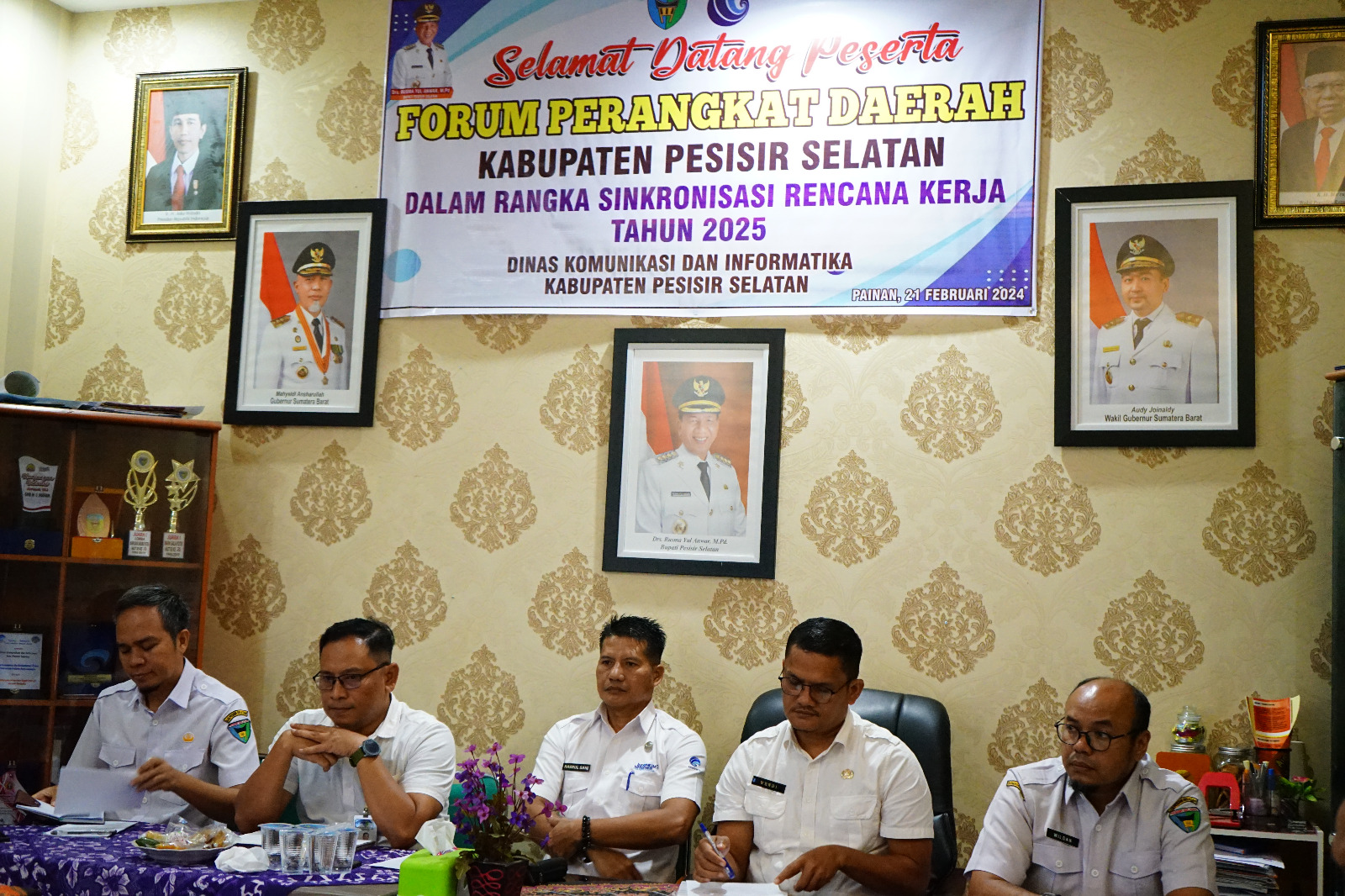 Diskominfo Pesisir Selatan Forum Perangkat Daerah Ciptakan Sinergi dan Kolaborasi Program Antar Perangkat Daerah