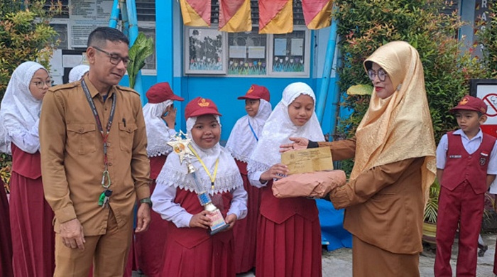 SDN 03 Kampung Jawa Juara 2 Lomba PBB Pramuka di MTsN Kota Solok