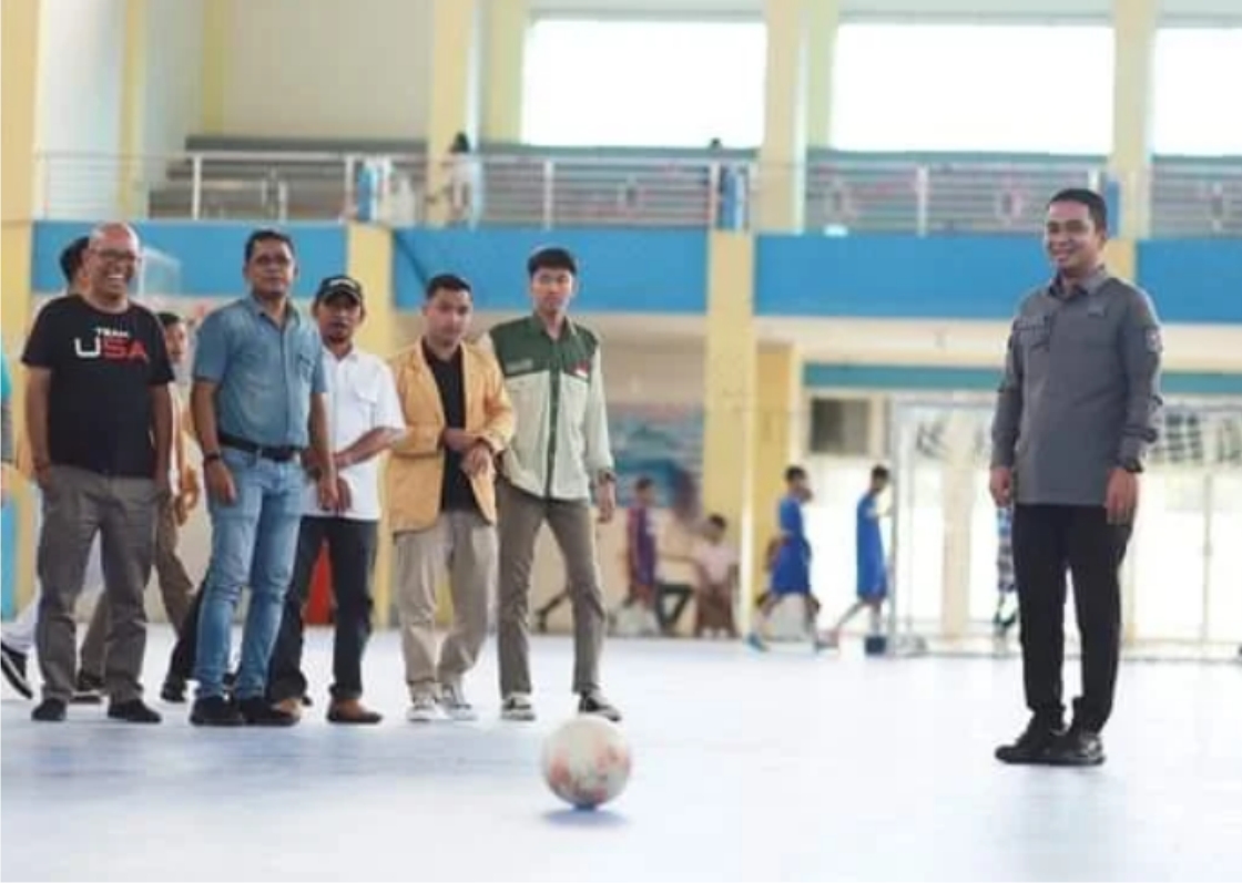 Wakil Walikota Solok Ramadhani Kirana Putra Buka Turnamen Futsal UMMY Cup II