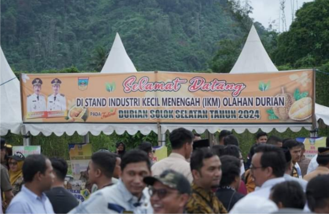 Festival Durian Solok Selatan 2024, Pemerintah dan Masyarakat Makan Durian Bersama
