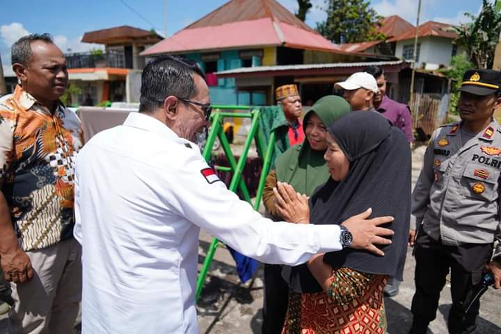 Bupati Tanah Datar Eka Putra Lihat Langsung Kondisi Masyarakat Batipuh dan X Koto