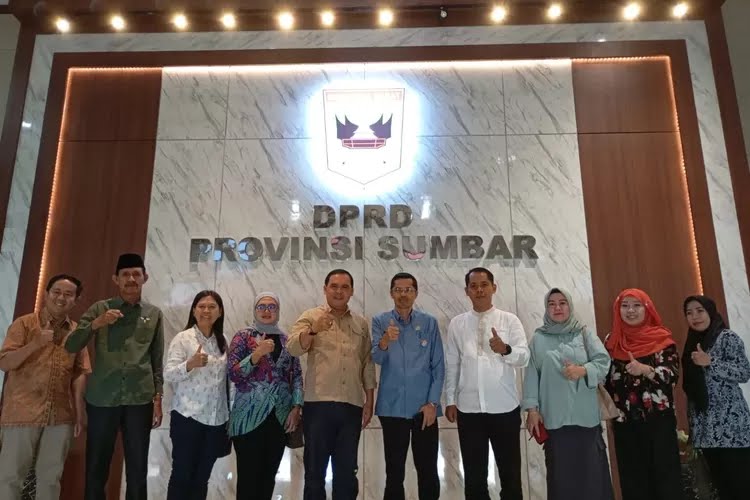 DPRD Sumbar Terima Kunjungan Kerja Komisi I dan II DPRD Kepulauan Meranti