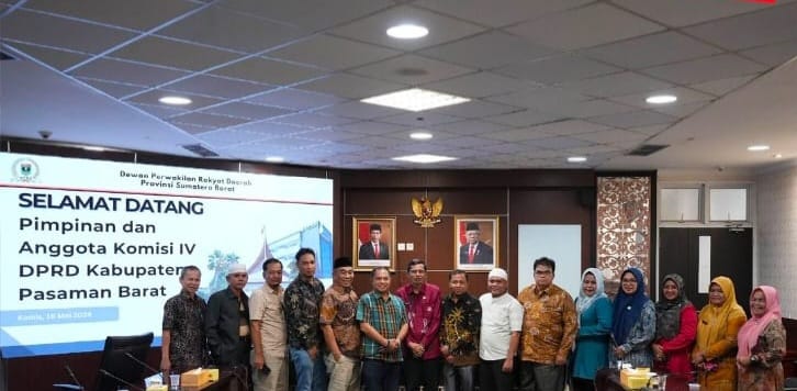 DPRD Sumbar Terima Kunjungan Komisi IV DPRD Pasaman Barat untuk Studi Komparatif Peraturan Daerah Pendidikan