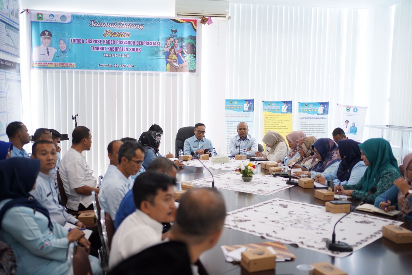 Pemerintah Kabupaten Solok Gelar Rakor Persiapan Jambore Kader PKK Berprestasi Tingkat Provinsi Sumatera Barat Tahun 2024