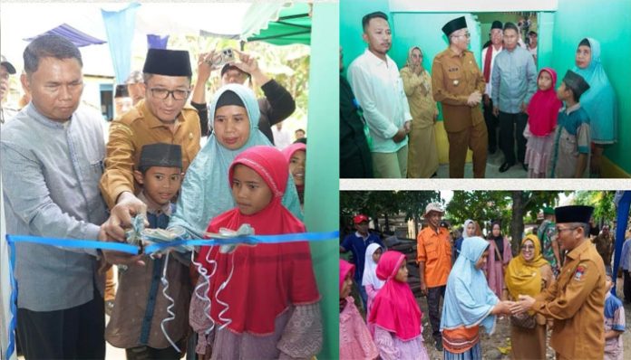 Program Semata Pemko Padang, Wali Kota Padang Hendri Septa Resmikan Bedah Rumah Keluarga Ibu Mardika