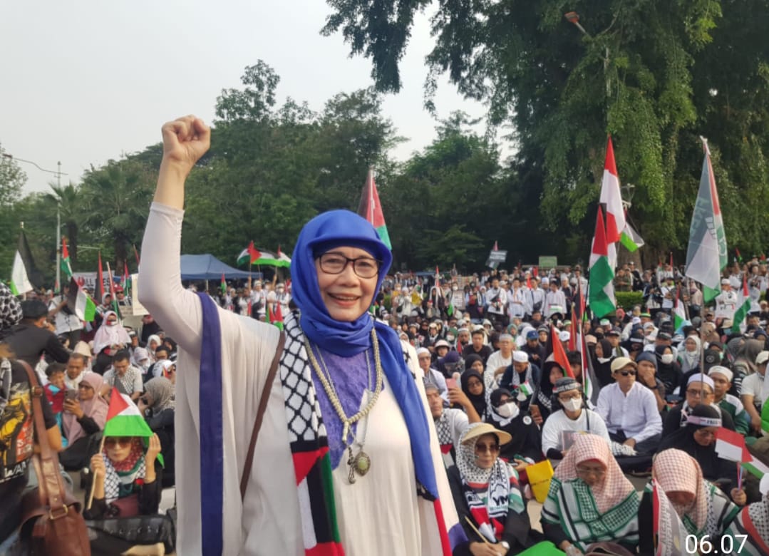 ALL EYES ON RAFAH PALESTINA, Kedubes AS di Jakarta Diserbu Ribuan Demonstran