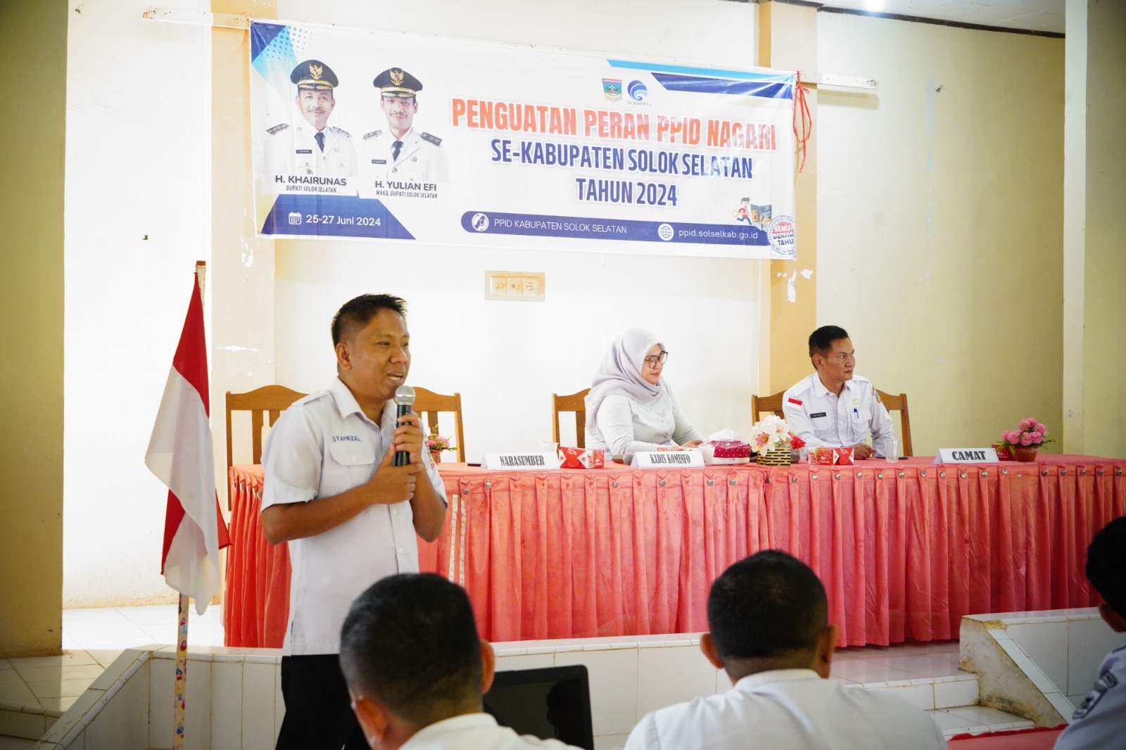 PPID Pemerintah Kabupaten Solok Selatan Dorong Penguatan Peran Pelayanan Informasi Nagari