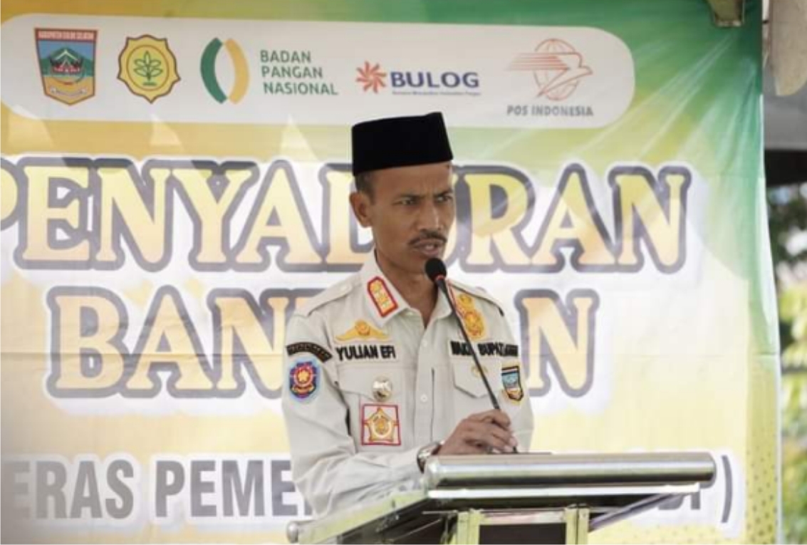 Pamungkas di Lubuk Gadang Barat, 12.105 Keluarga Penerima Manfaat Solok Selatan Sudah Terima Bantuan Beras Pemerintah