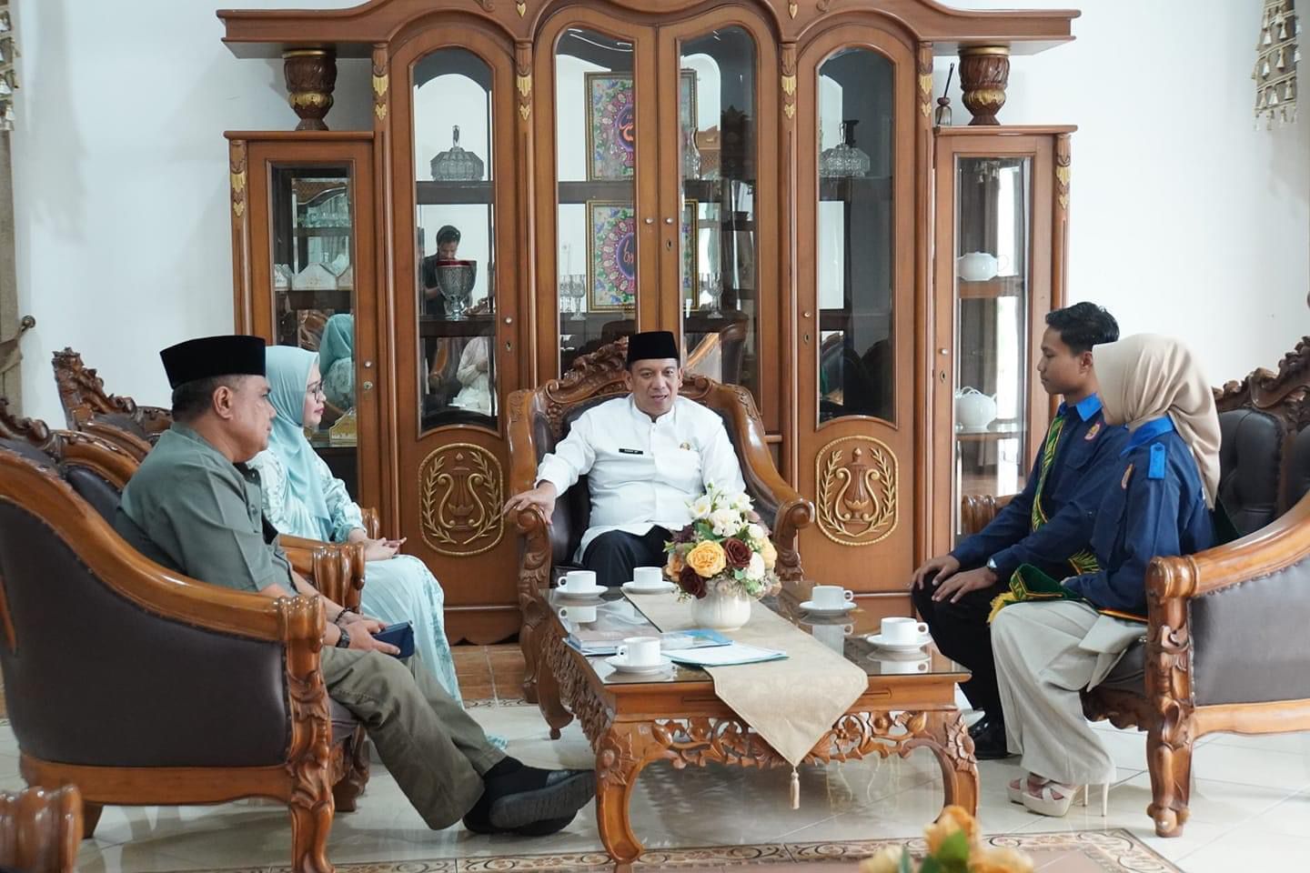 Melaju ke Tingkat Provinsi, Duta GenRe Padang Panjang Audiensi dengan Pj Wako Sonny Budaya Putra