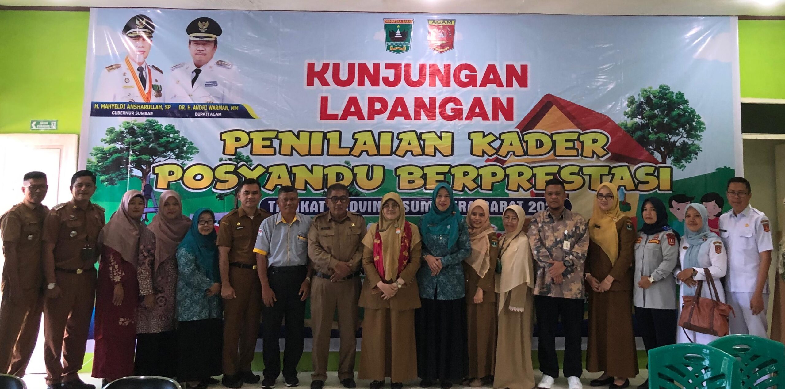 Posyandu Afdeling Bravo Nagari Tiku V Jorong Wakili Agam Penilaian Kader Posyandu Berprestasi Tingkat Provinsi Sumatera Barat