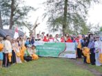 Komunitas Gemilang Basamo, Eco Tuah Sakato dan Trash 2 Move Gelar Aksi Bersih Pantai Pasir Jambak
