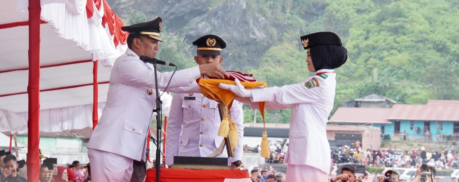 Upacara HUT ke-79 RI Berlangsung Khidmat di Lapangan Khatib Sulaiman Padang Panjang