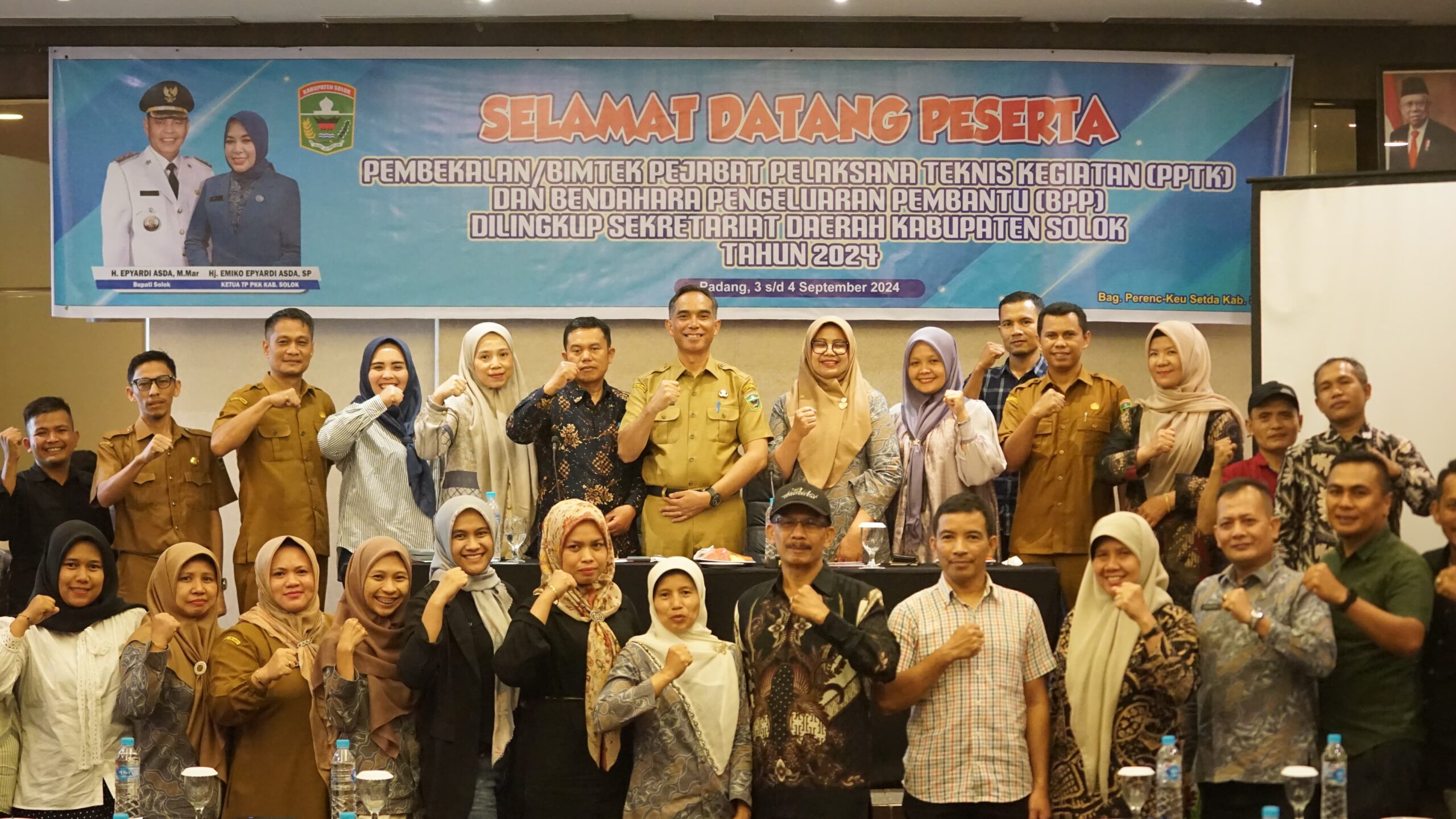 Pemerintah Kabupaten Solok Buka Bimtek PPTK dan Bendahara Pengeluaran Pembantu Lingkungan Hidup