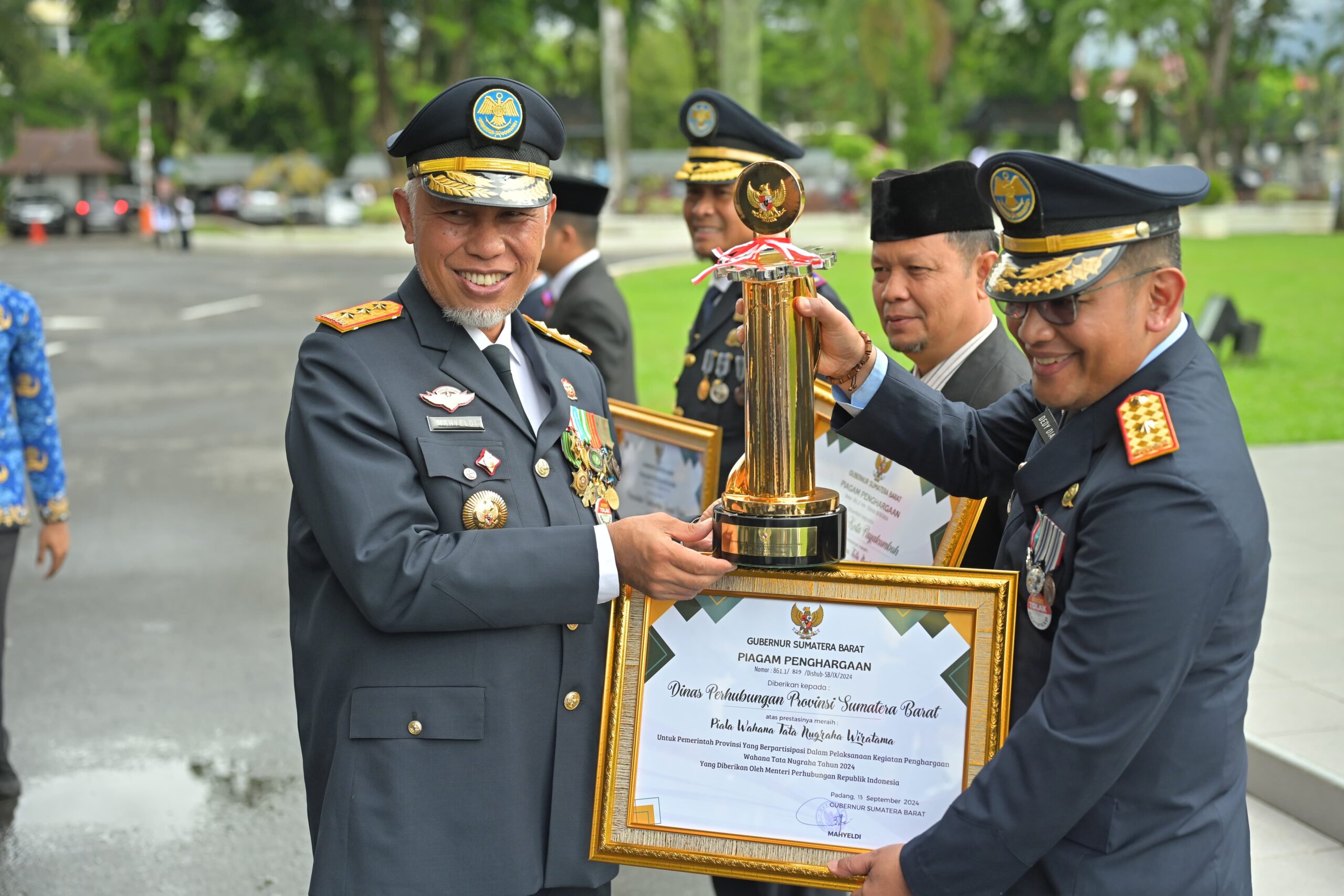 Peringatan Hari Perhubungan Nasional, Gubernur Mahyeldi Ansharullah Komitmen Terus Tingkatkan Layanan Transportasi Masyarakat