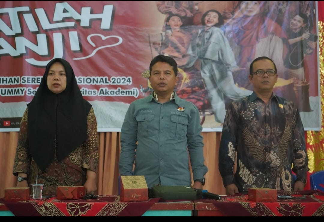KPU Kota Solok Nobar Bersama Mahasiswa UMMY Tingkatkan Partisipasi Pemilih