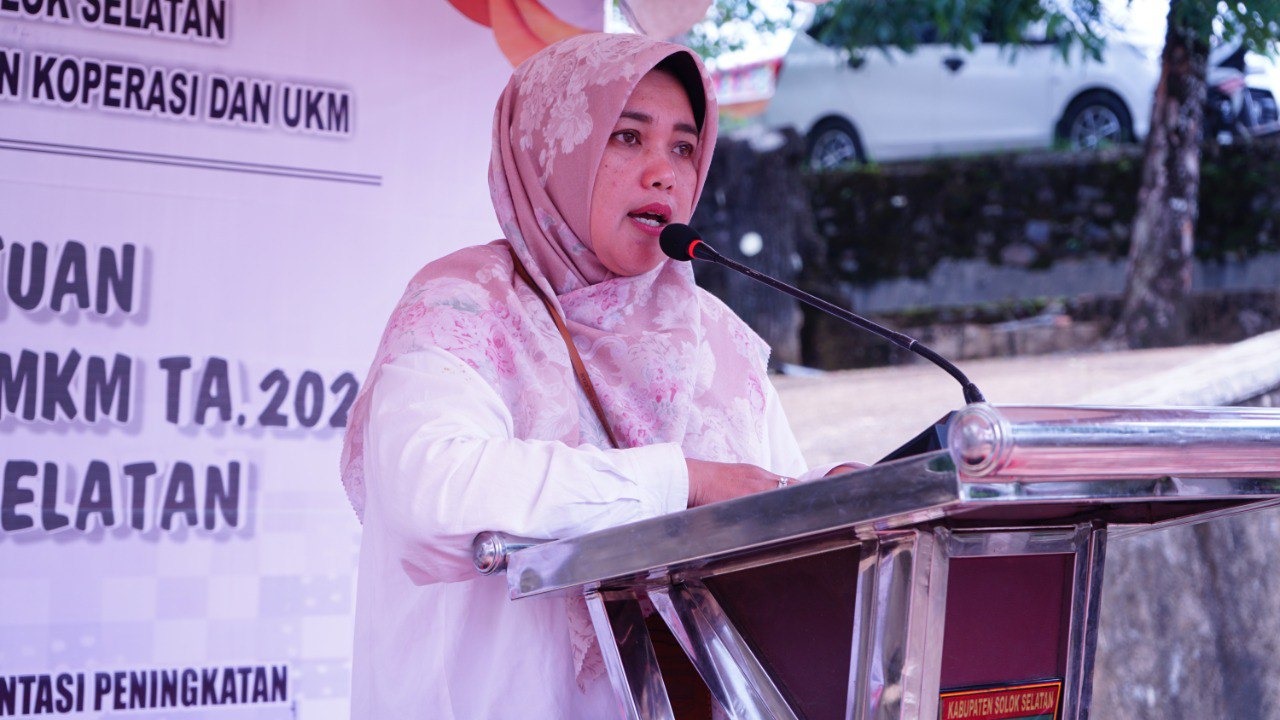 Pemerintah Kabupaten Solok Selatan Berikan Peralatan UMKM ke Sangir Balai Janggo