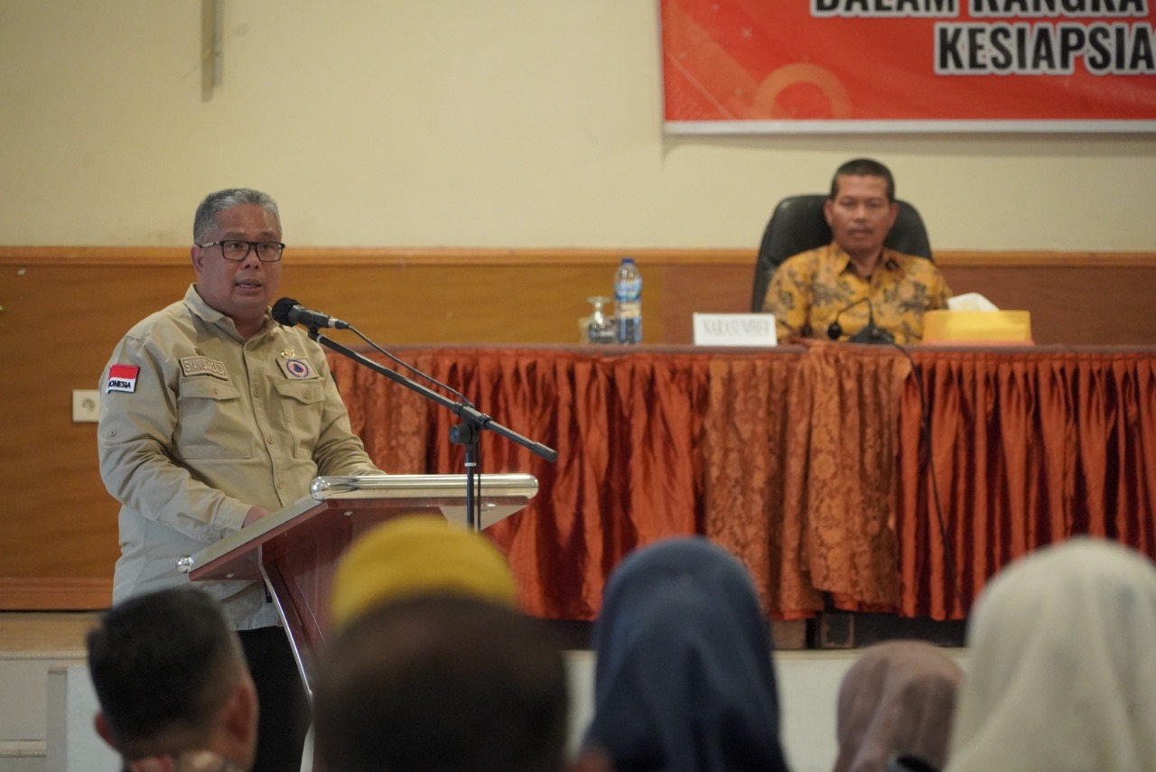 Sekda Syamsurizaldi : Pelatihan Pencegahan dan Mitigasi Bencana Tingkatkan Peran dan Fungsi Nagari dalam Penanganan Kebencanaan