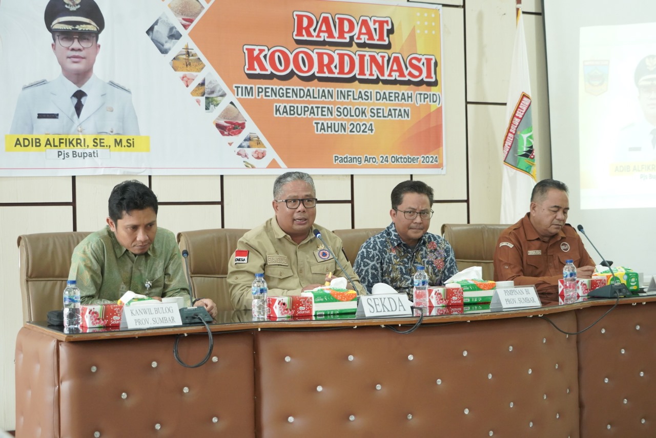 Solok Selatan Terima Kunjungan BI Sumbar, Evaluasi dan Persiapkan Upaya Kestabilan Ekonomi di Kabupaten