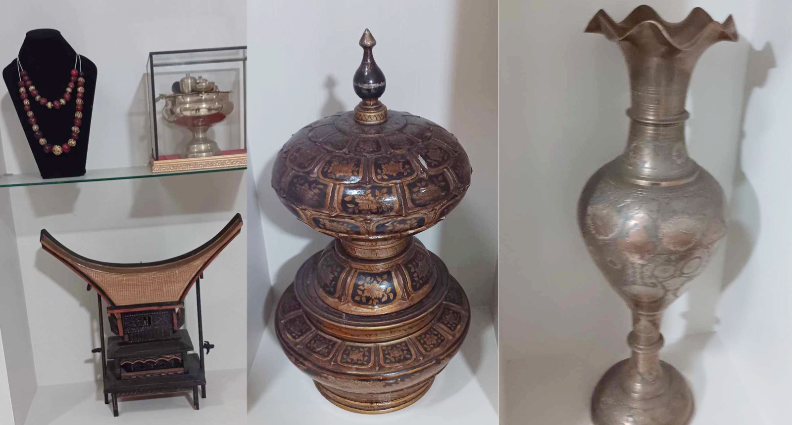 Benda benda bersejarah bernilai seni tinggi Koleksi Museum Adityawaran – Foto : Muharyadi –
