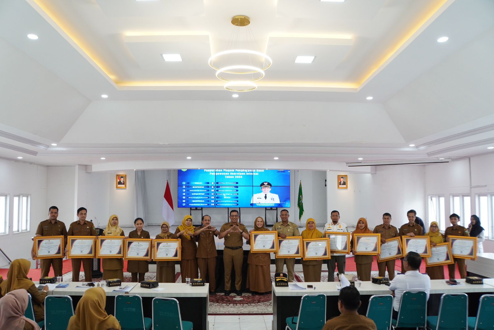 Hasil Audit Kearsipan Internal, Lima Organisasi Perangkat Daerah Padang Panjang Raih Nilai Sangat Memuaskan
